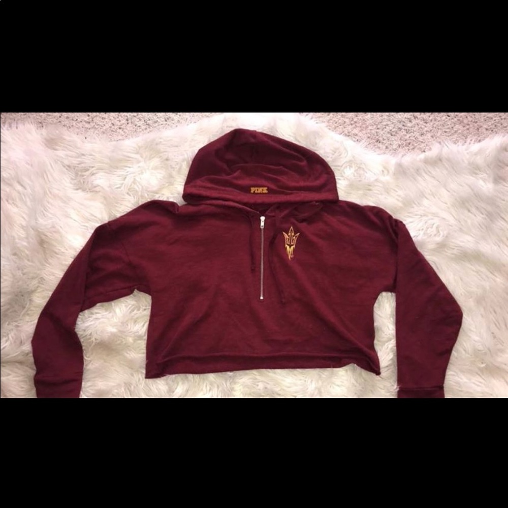 ASU Victoria’s Secret Crop Hoodie